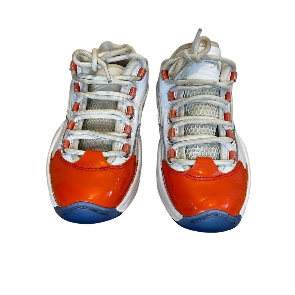 Reebok Question Low Vivid Orange - Picture 3 of 9